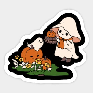 Pumkin Pie Halloween Designs Sticker